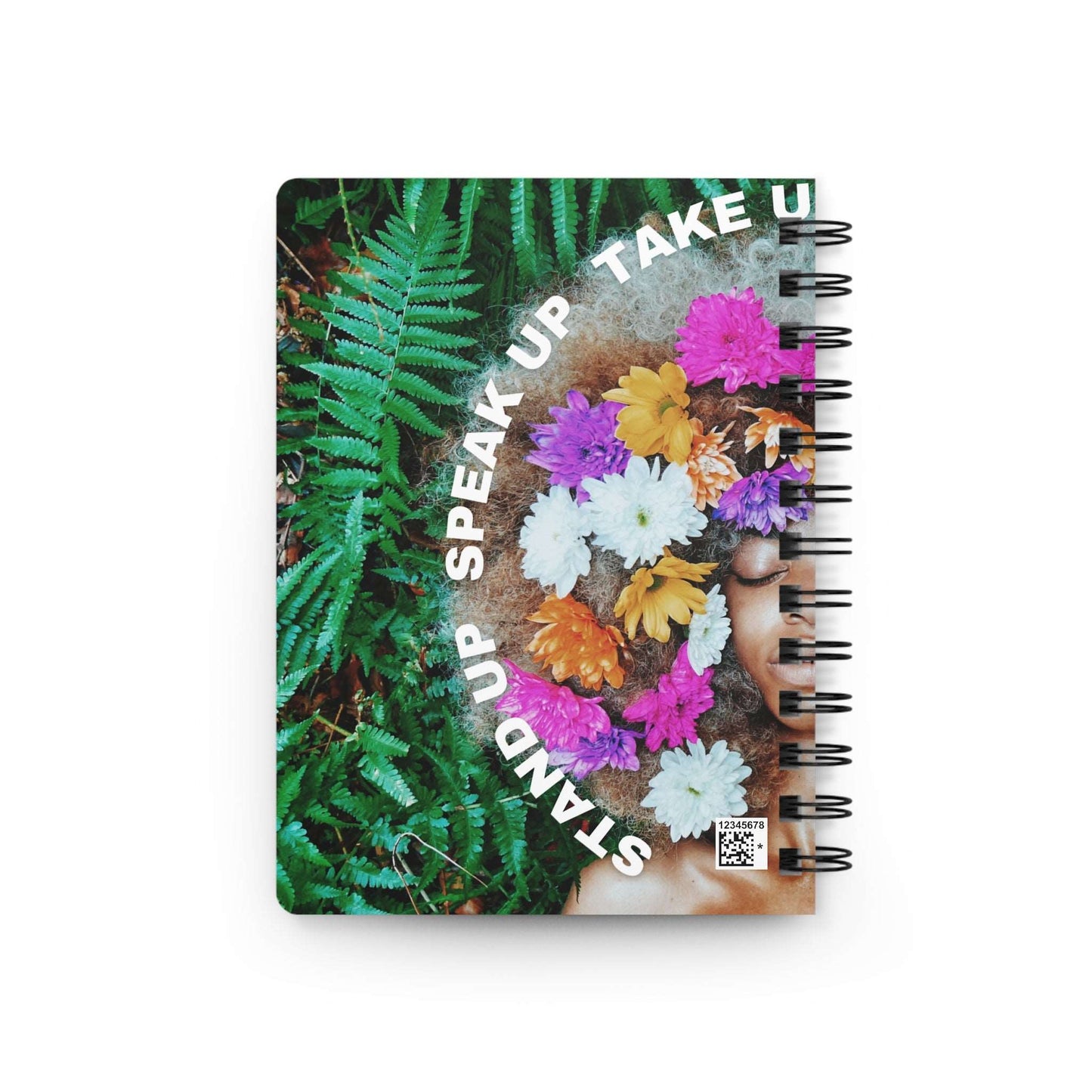 Floral Afrocentric Journal With Multi Colored Flowers