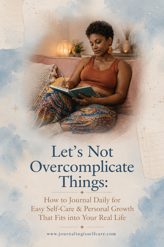 how to journal daily for self-care