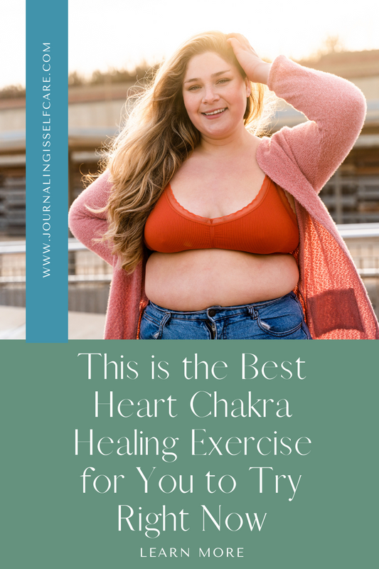 heart chakra healing journaling technique