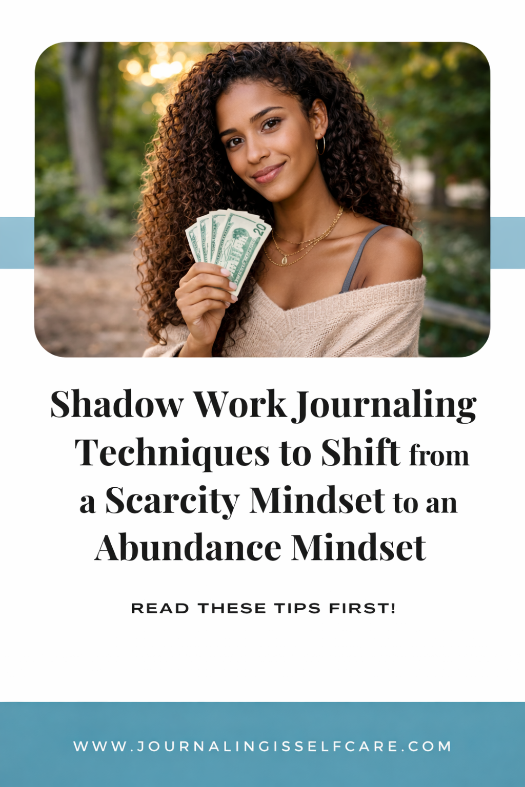 how to shift from a scarcity mindset to an abundance mindset with shadow work journaling
