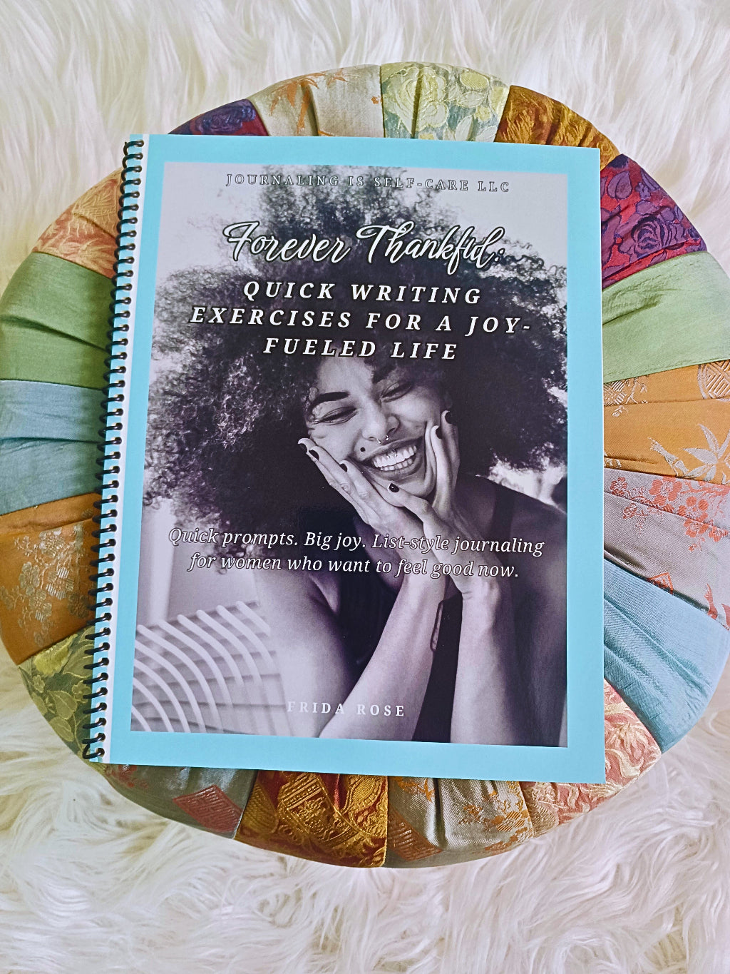 Inspirational Gratitude Journal for Spritual Guidance spiral cover