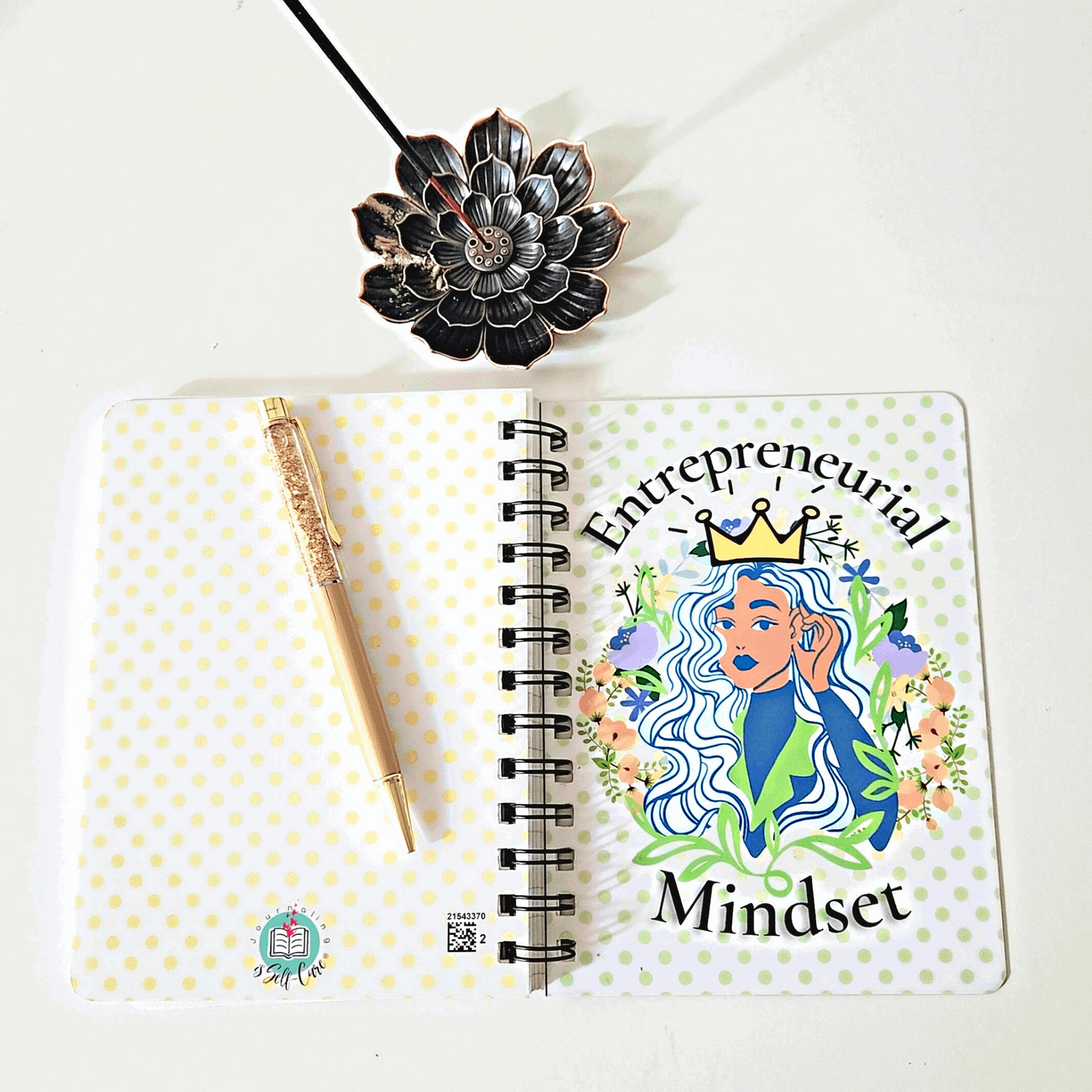 Entrepreneurial Mindset Journal with Mindset Shifting Tips