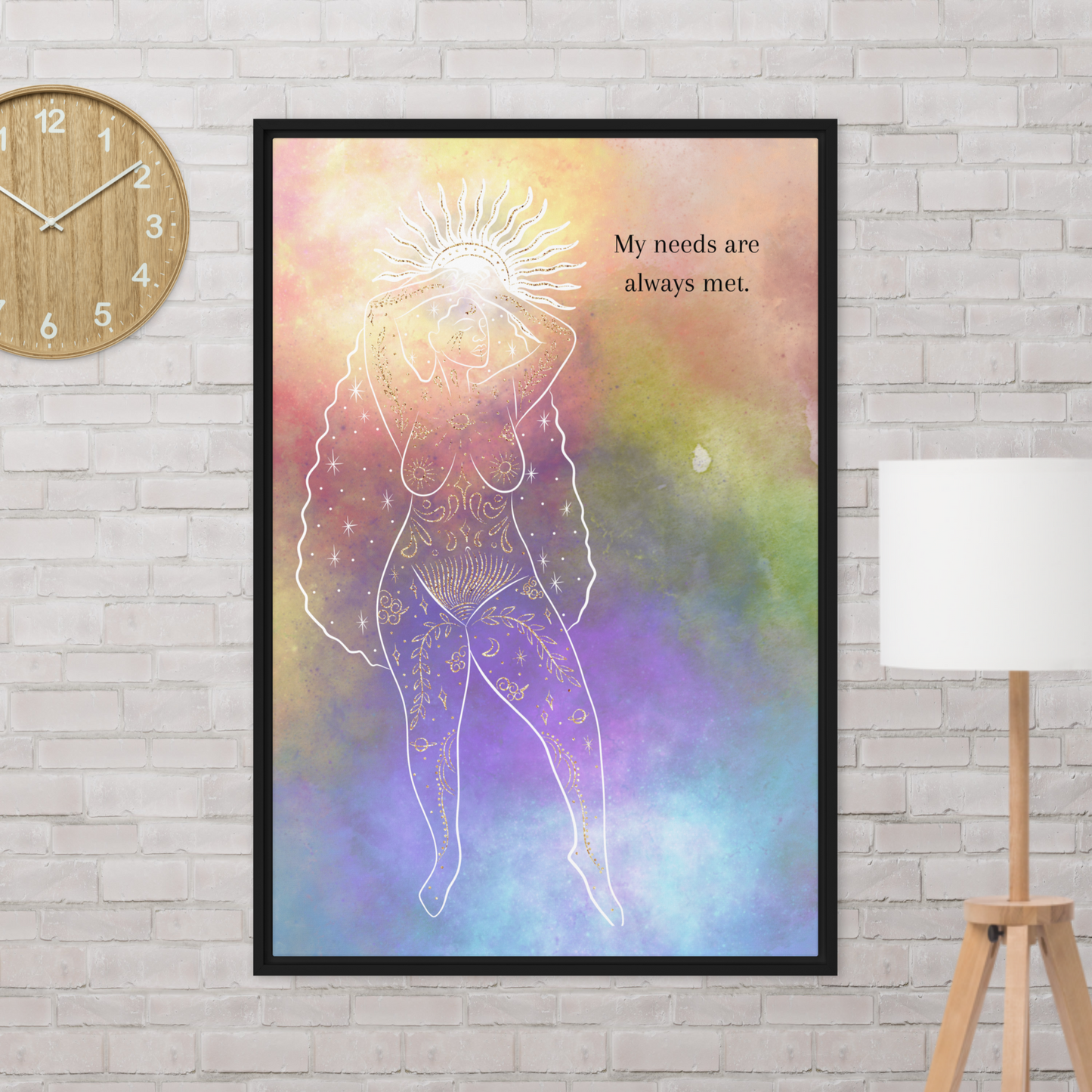 Trust the Universe Printable Wall Art - Empowering Spiritual Decor for Personal Growth & Positivity