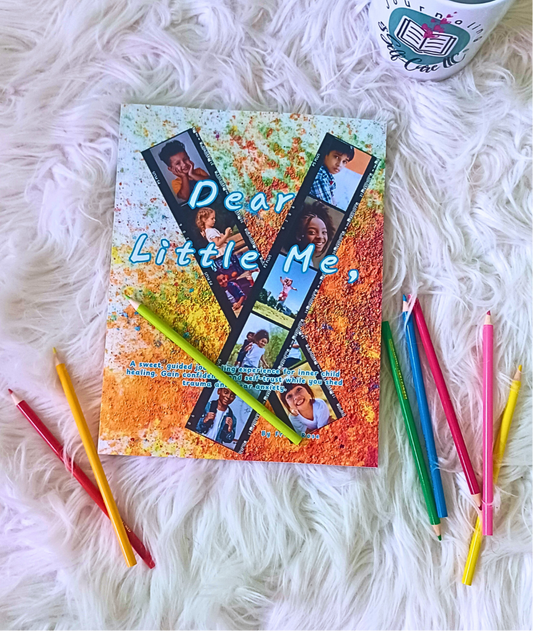 self-discovery journal with writing prompts on rug